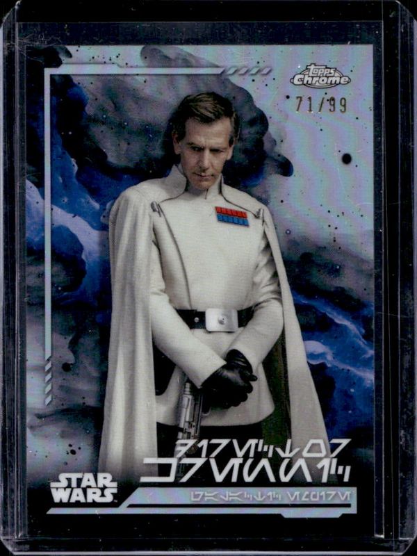 2024 Topps Chrome Star Wars #AV-120 Aurebesh Variation /99