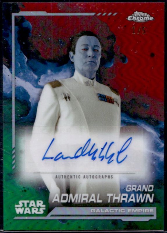 2024 Topps Chrome Star Wars #AU-LM Autographs - Dathomir Red Refractor /5
