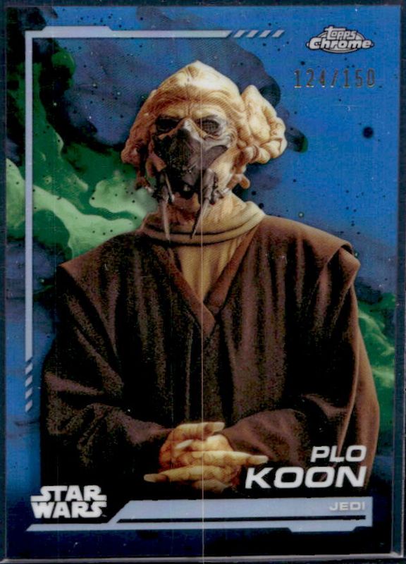 2024 Topps Chrome Star Wars #147 Skywalker Blue Refractor /150