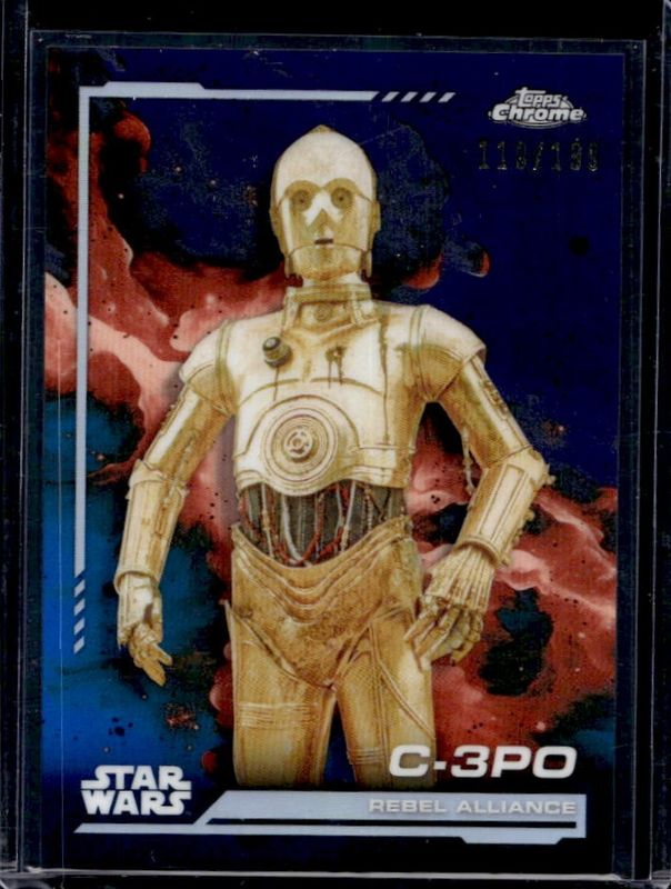 2024 Topps Chrome Star Wars #109 Kamino Aqua Refractor /199