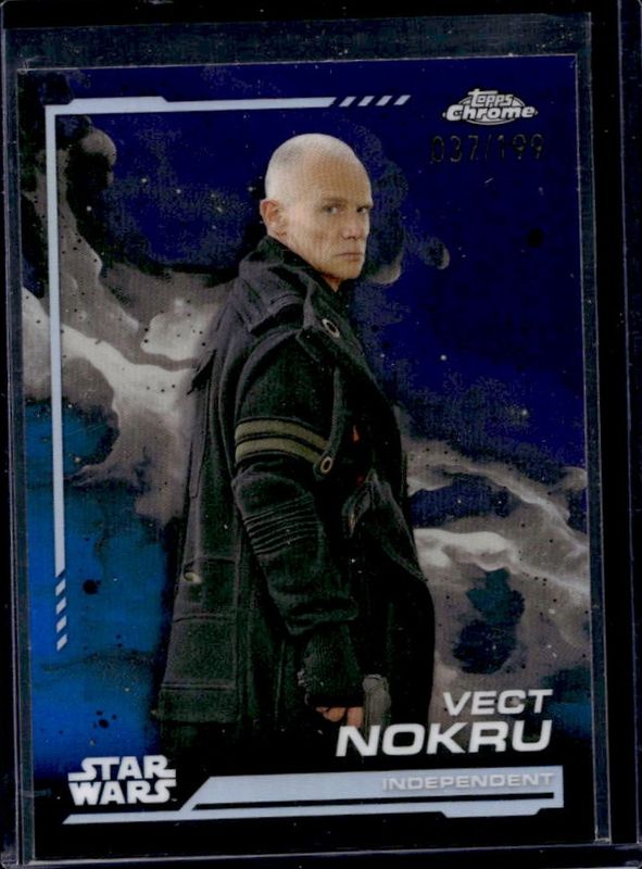 2024 Topps Chrome Star Wars #75 Kamino Aqua Refractor /199