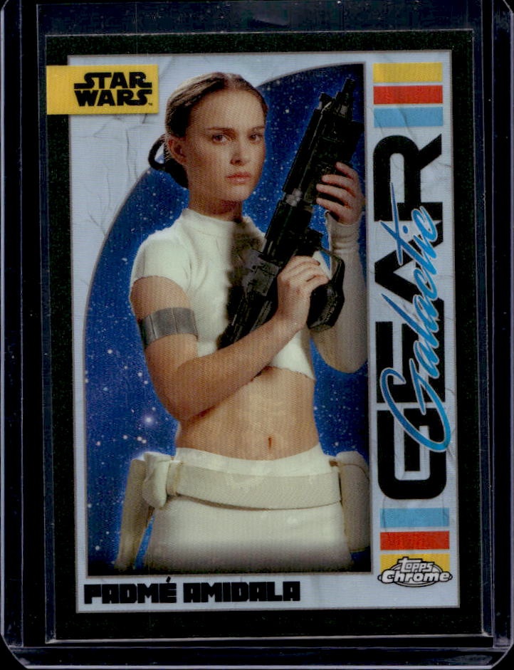 Padme Amidala 2024 Topps Chrome Star Wars #GG-17 Galactic Gear