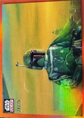 2023 Topps Chrome Star Wars Galaxy #88 Orange Refractor /25