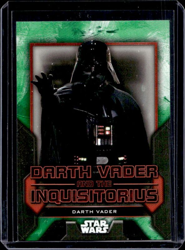 2023 Topps Star Wars: Obi-Wan Kenobi #DVI-2 Darth Vader & The Inquisitorius - Green /75