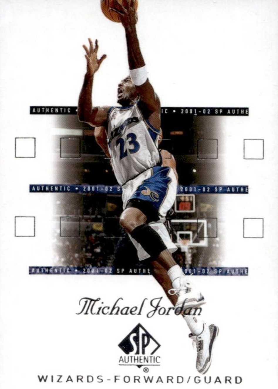 Michael Jordan 2001 SP Authentic #90 Base Price Guide - Sports