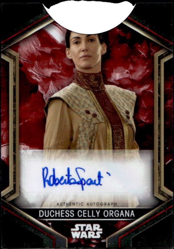 Roberta Sparta 2023 Topps Star Wars: Obi-Wan Kenobi #A-RS Autographs - Red /99 RAW