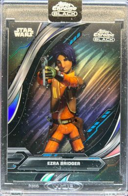 2024 Topps Chrome Black Star Wars #SP-15 Anime Short Prints