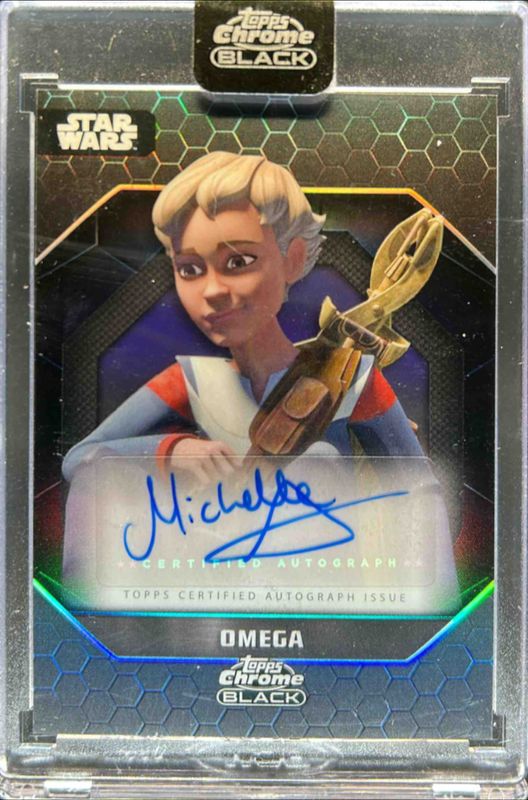 2024 Topps Chrome Black Star Wars #ALS-MA Light Side Autographs