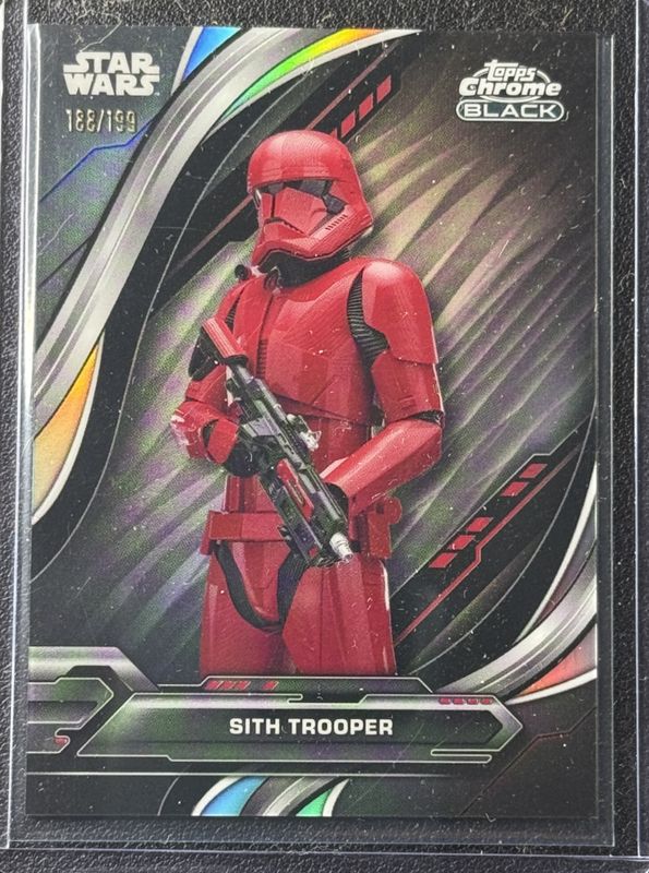 2024 Topps Chrome Black Star Wars #78 Rainbow Refractor /199