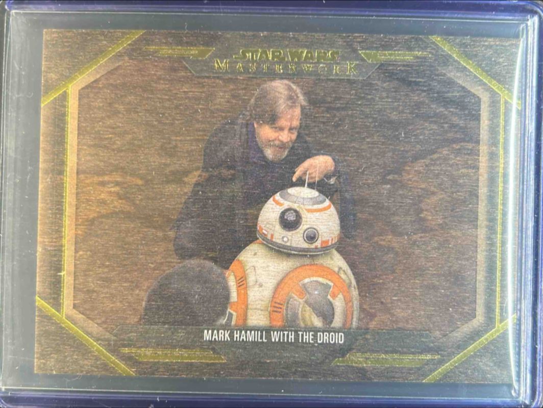 2024 Topps Star Wars Masterwork #BTS-10 Behind the New Scenes - Wood /10