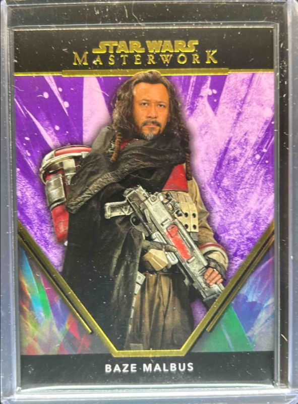 2024 Topps Star Wars Masterwork #22 Purple /50