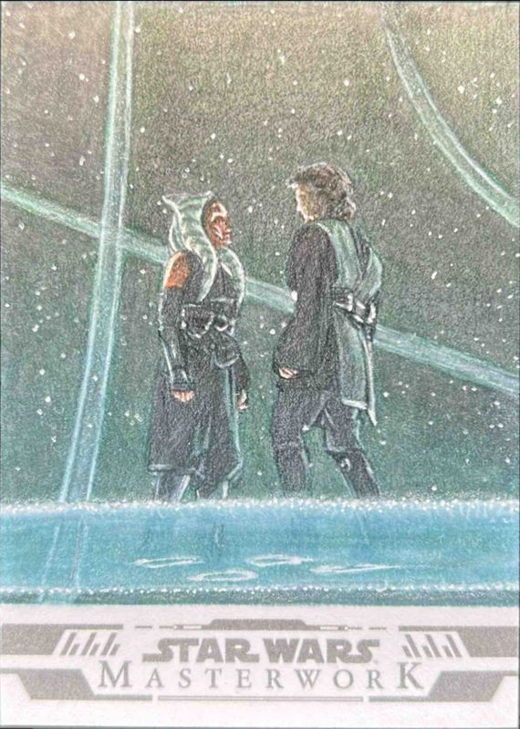 【激レア】STAR WARS topps SETO MAYUMI スケッチ Mayumi Seto 2024 Topps Star Wars Masterwork Sketch Cards /1 Price