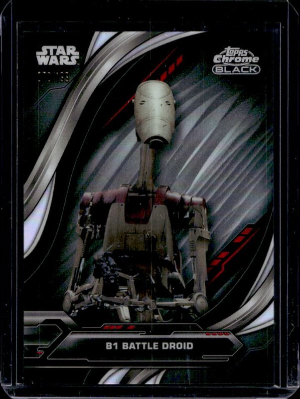 2024 Topps Chrome Black Star Wars #75 Rainbow Refractor /199