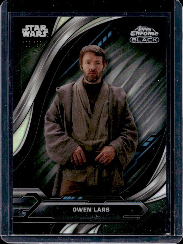 2024 Topps Chrome Black Star Wars #28 Rainbow Refractor /199