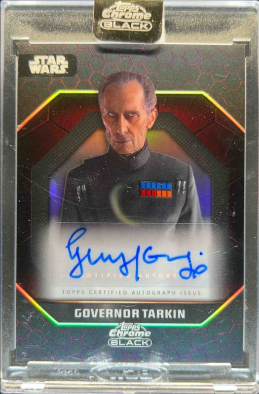 2024 Topps Chrome Black Star Wars #ADS-GH Dark Side Autographs