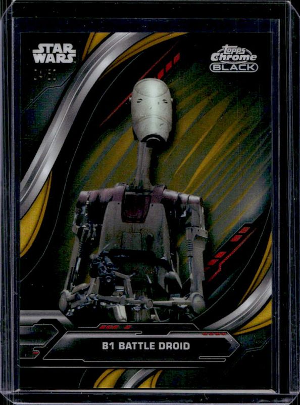 2024 Topps Chrome Black Star Wars #75 Gold Refractor /50
