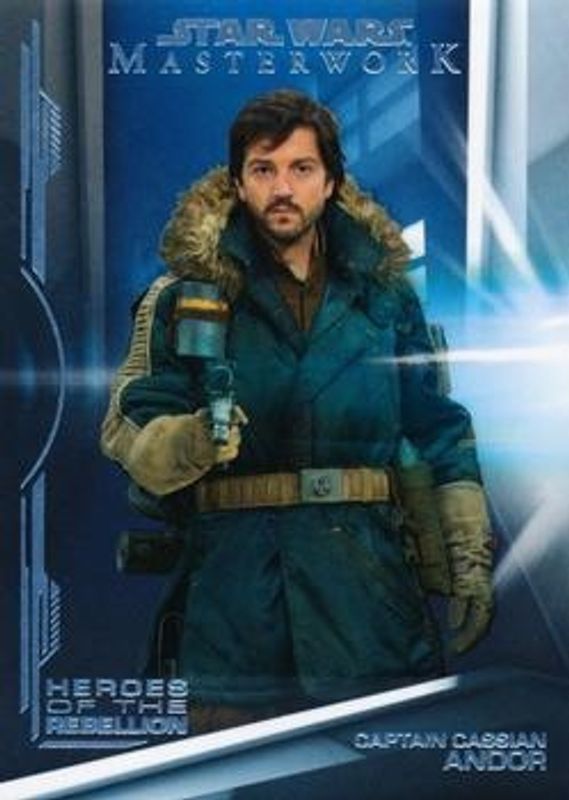 Cassian Andor 2019 Topps Star Wars Masterwork #HR-10 Heroes of the Rebellion RAW