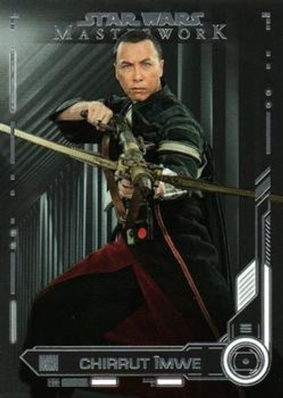 Chirrut Imwe 2019 Topps Star Wars Masterwork #86 Base RAW