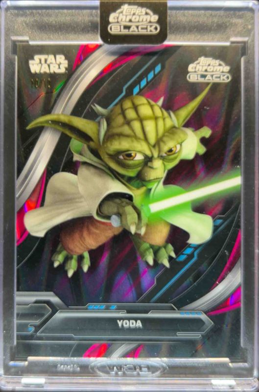 2024 Topps Chrome Black Star Wars #SP-17 Anime Short Prints
