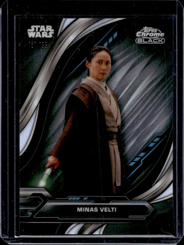2024 Topps Chrome Black Star Wars #42 Rainbow Refractor /199