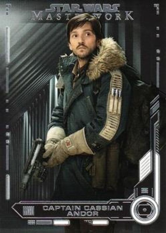 Cassian Andor 2019 Topps Star Wars Masterwork #82 Base RAW