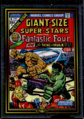 2024 Topps Chrome #MG-1 Marvel Giant Sized 50th Anniversary