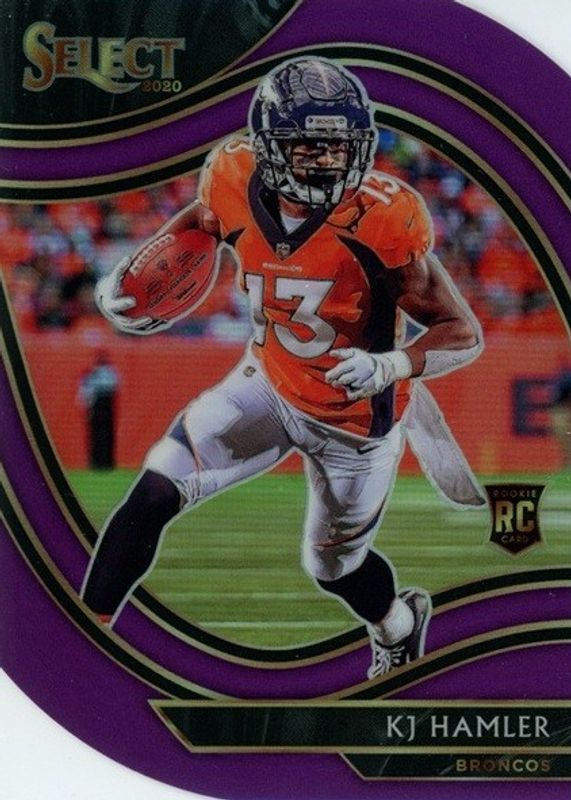 2020 Select #367 Field Level Purple Die-Cut