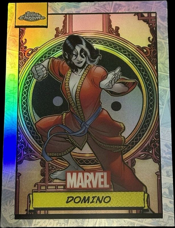 Domino 2024 Topps Chrome #67 Refractor RAW