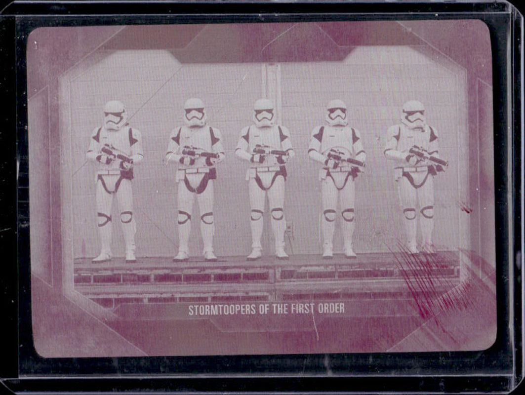 2024 Topps Star Wars Masterwork #BTS-2 Behind the New Scenes - Printing Plates Magenta /1