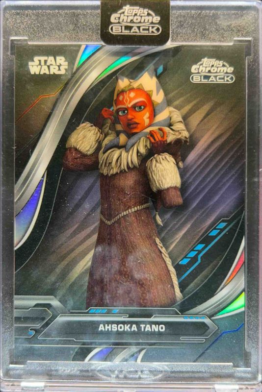 Ahsoka Tano 2024 Topps Chrome Black Star Wars #SP-1 Anime Short Prints RAW