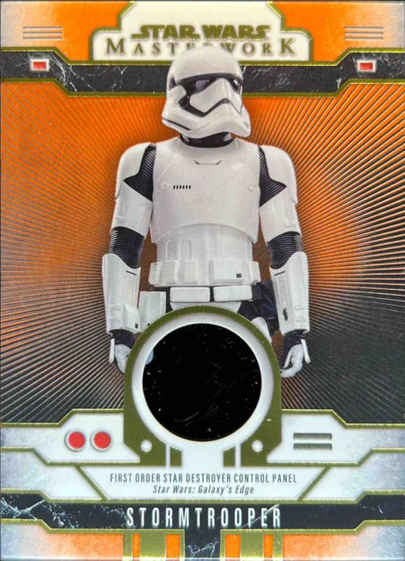 Stormtrooper 2024 Topps Star Wars Masterwork #RR-S Rise of the Resistance Relics - Orange /10 RAW