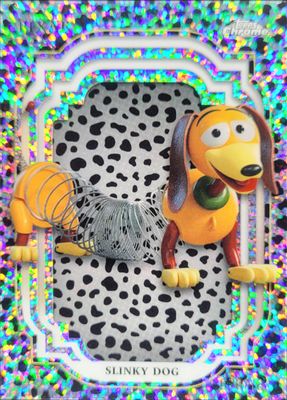 2024 Topps Chrome Disney #66 Black & White Speckle /101
