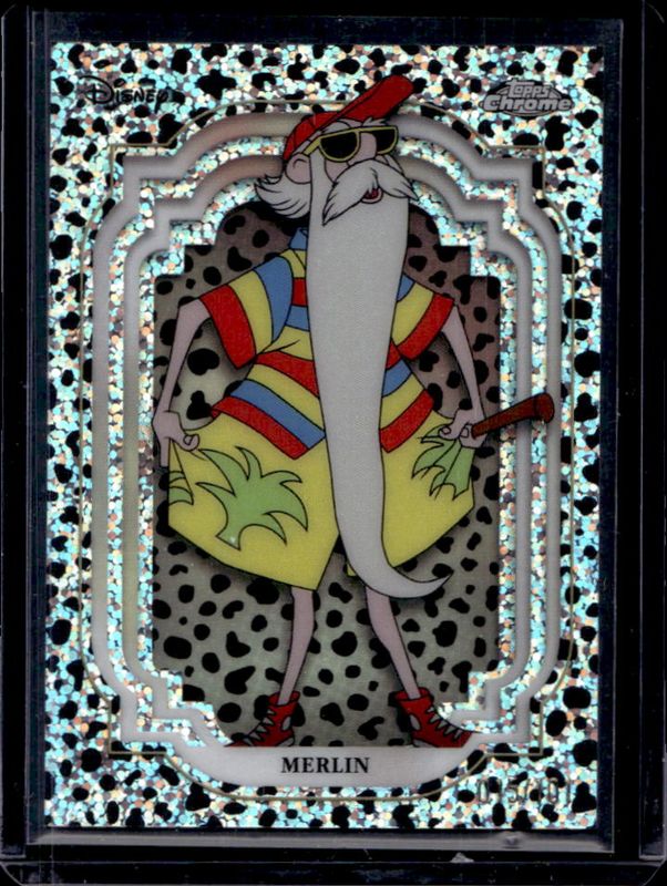 2024 Topps Chrome Disney #29 Black & White Speckle /101