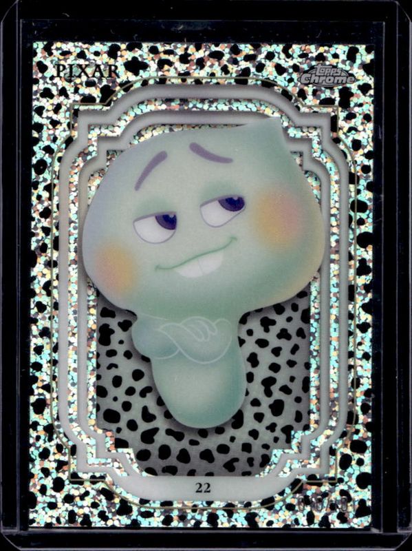 2024 Topps Chrome Disney #196 Black & White Speckle /101