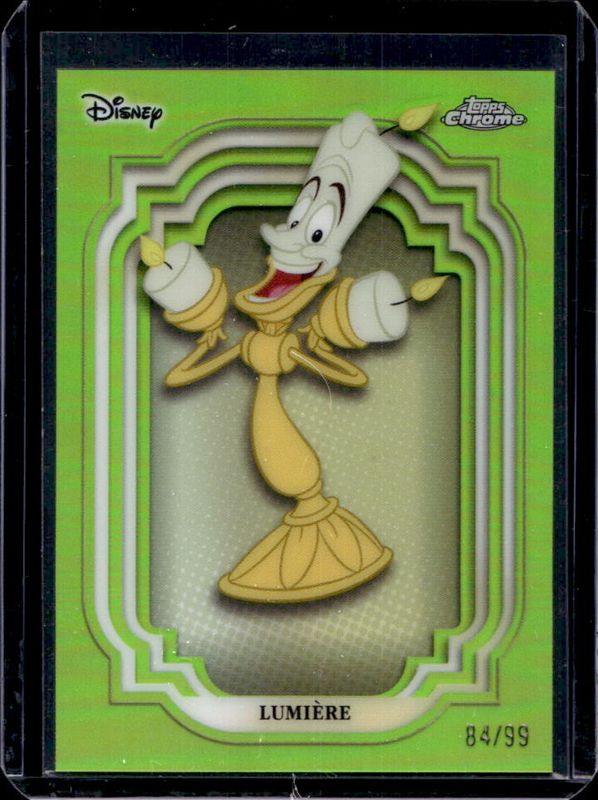 2024 Topps Chrome Disney #52 Green Refractor /99