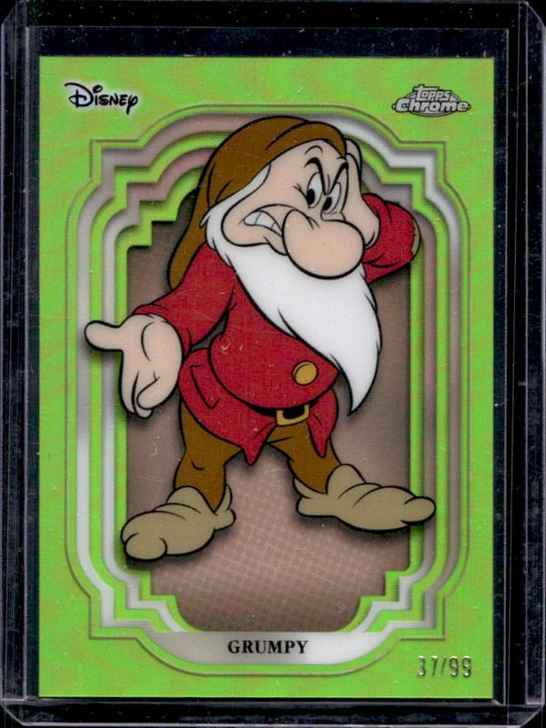2024 Topps Chrome Disney #7 Green Refractor /99