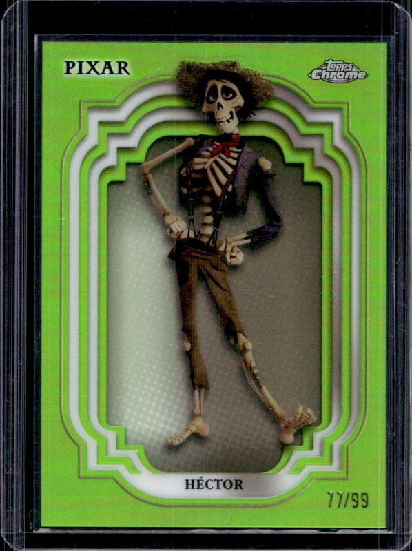 2024 Topps Chrome Disney #173 Green Refractor /99