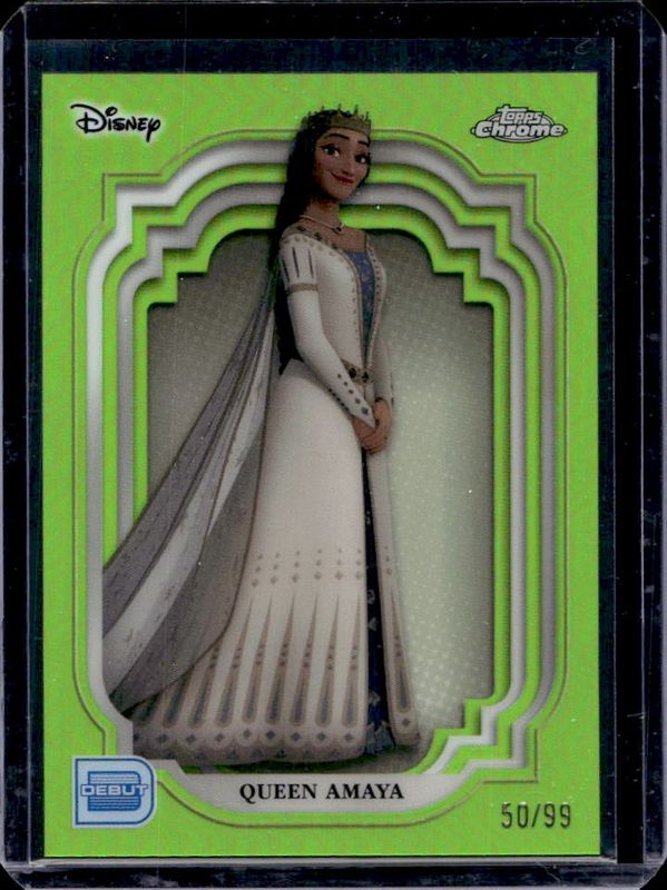 2024 Topps Chrome Disney #83 Green Refractor /99