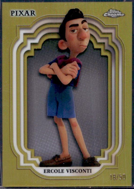 2024 Topps Chrome Disney #181 Gold Refractor /50