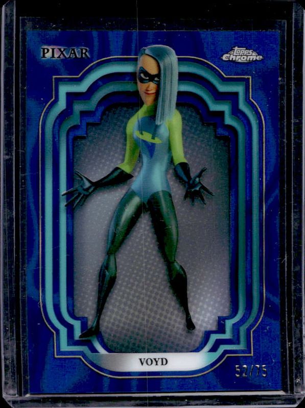 2024 Topps Chrome Disney #103 Blue Lava Refractor /75