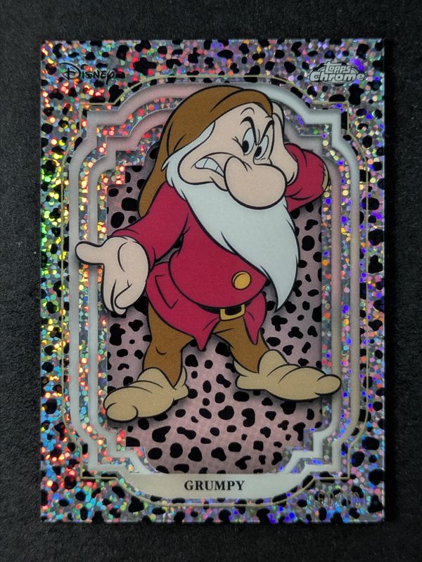 2024 Topps Chrome Disney #7 Black & White Speckle /101