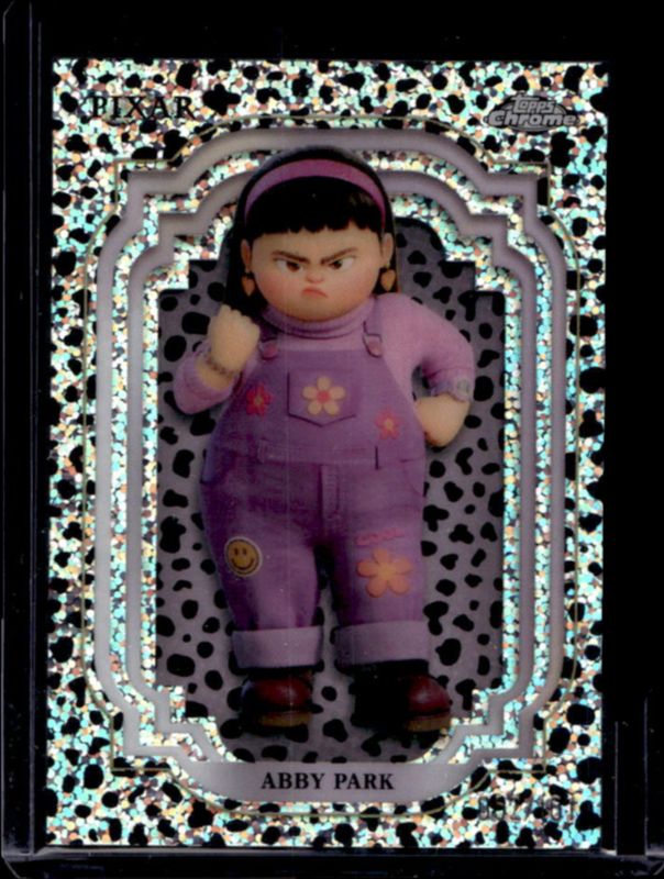 2024 Topps Chrome Disney #193 Black & White Speckle /101