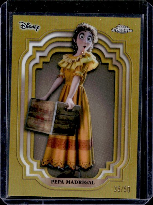 2024 Topps Chrome Disney #190 Gold Refractor /50