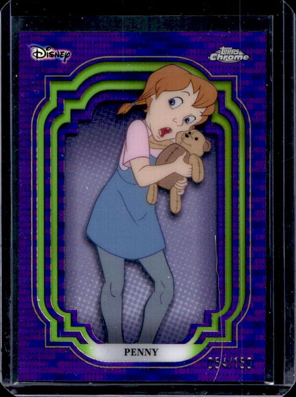 2024 Topps Chrome Disney #38 Purple & Green Pulsar /150