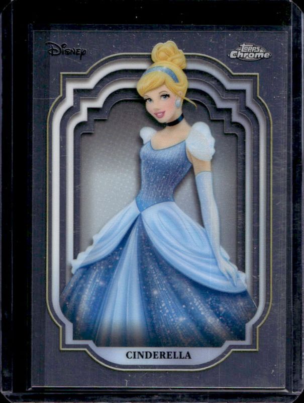 Cinderella 2024 Topps Chrome Disney #17 Base RAW