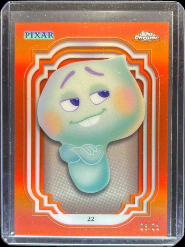 2024 Topps Chrome Disney #196 Orange Refractor /25