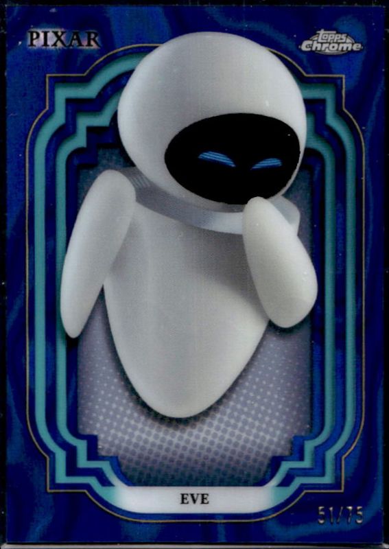 2024 Topps Chrome Disney #132 Blue Lava Refractor /75