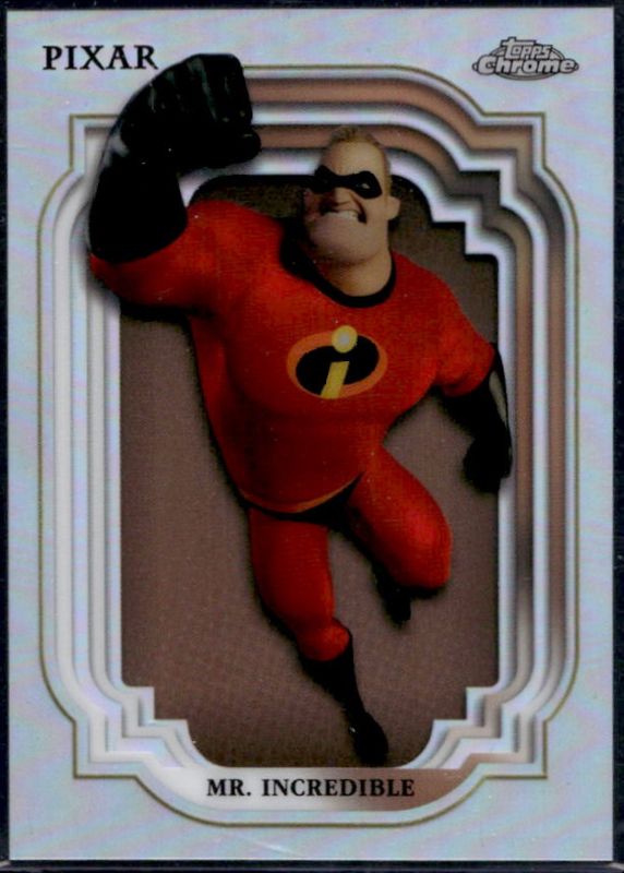 Mr Incredible 2024 Topps Chrome Disney #95 Refractor RAW