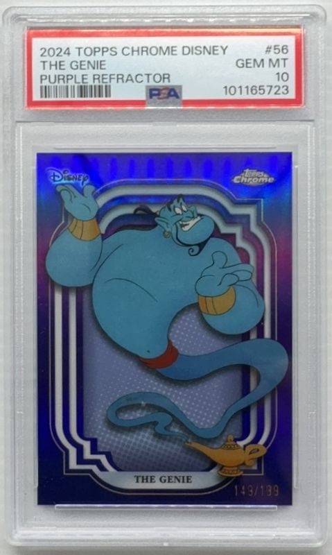 2024 Topps Chrome Disney #56 Purple Refractor /199