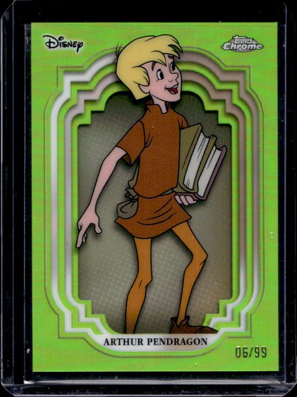 2024 Topps Chrome Disney #28 Green Refractor /99